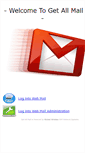 Mobile Screenshot of getallmail.com