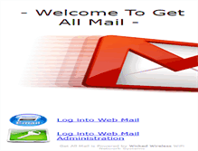 Tablet Screenshot of getallmail.com